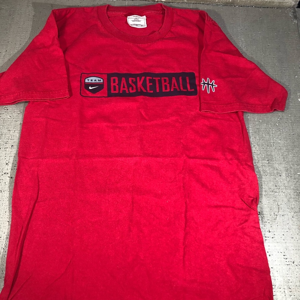 Vintage Nike USA basketball Red shirt size small